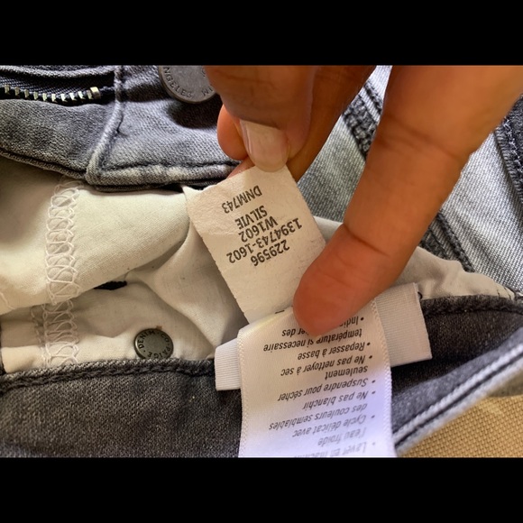 PAIGE VERDUGO ULTRA SKINNY GREY STONE WASH JEANS - Picture 7 of 7